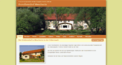 Desktop Screenshot of dorotheenhof-mescherin.de
